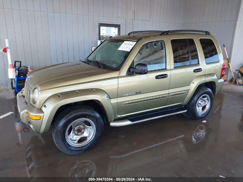 2002 Jeep Liberty Renegade VIN: 1J4GK38K42W333263 Lot: 39470354