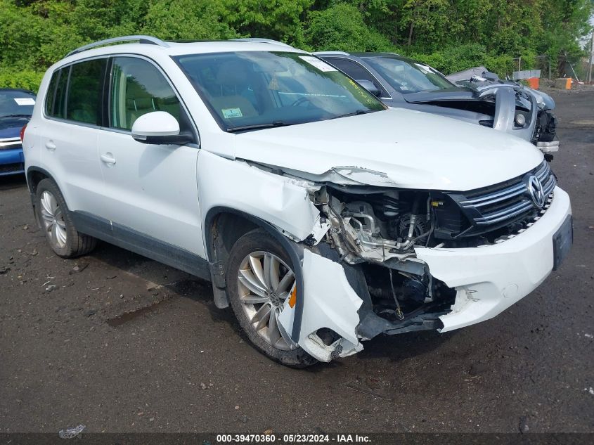 2014 VOLKSWAGEN TIGUAN S/SE/SEL/R-LINE - WVGBV3AX8EW576409