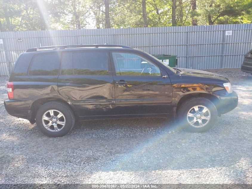 2004 Toyota Highlander V6 VIN: JTEEP21A640048432 Lot: 39470367