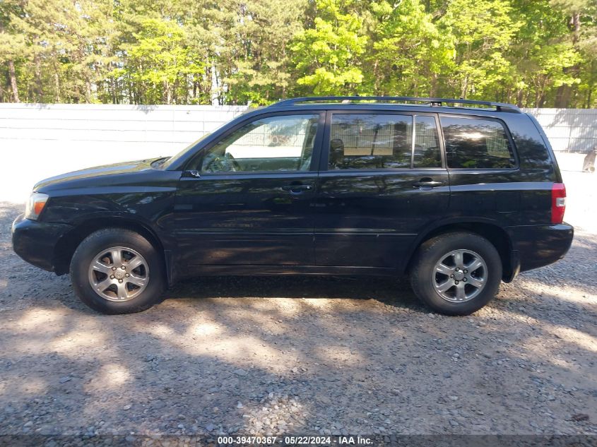 2004 Toyota Highlander V6 VIN: JTEEP21A640048432 Lot: 39470367