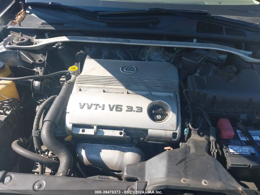 2006 Lexus Es 330 VIN: JTHBA30G065176058 Lot: 39470373