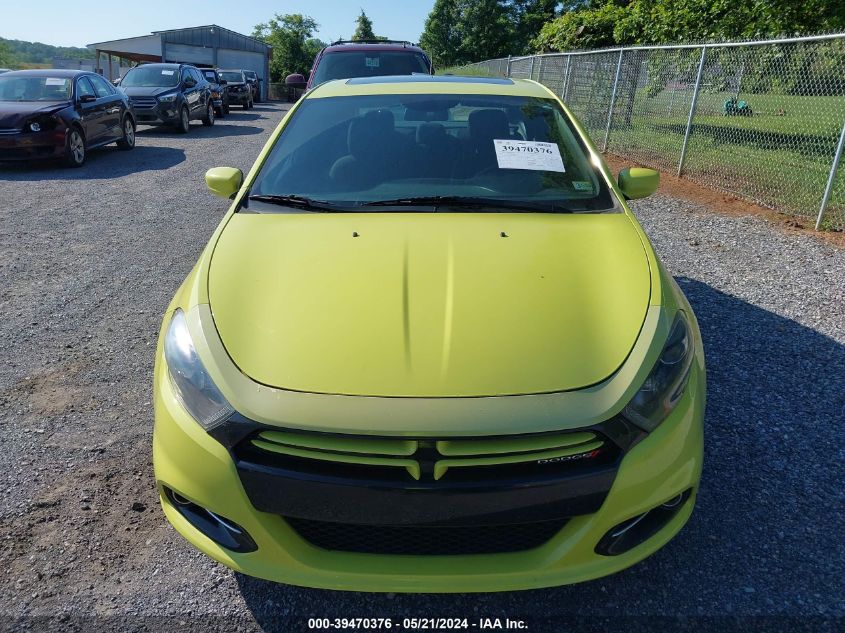 2013 Dodge Dart Rallye VIN: 1C3CDFBA4DD143725 Lot: 39470376