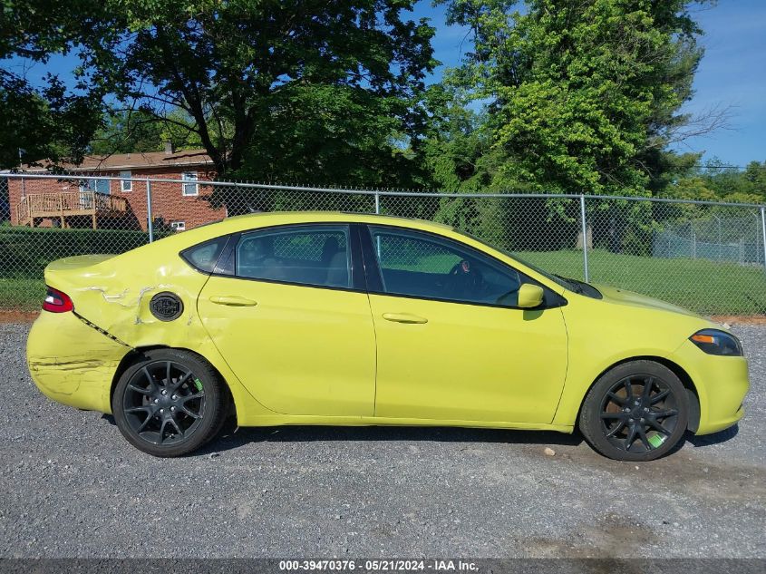 2013 Dodge Dart Rallye VIN: 1C3CDFBA4DD143725 Lot: 39470376