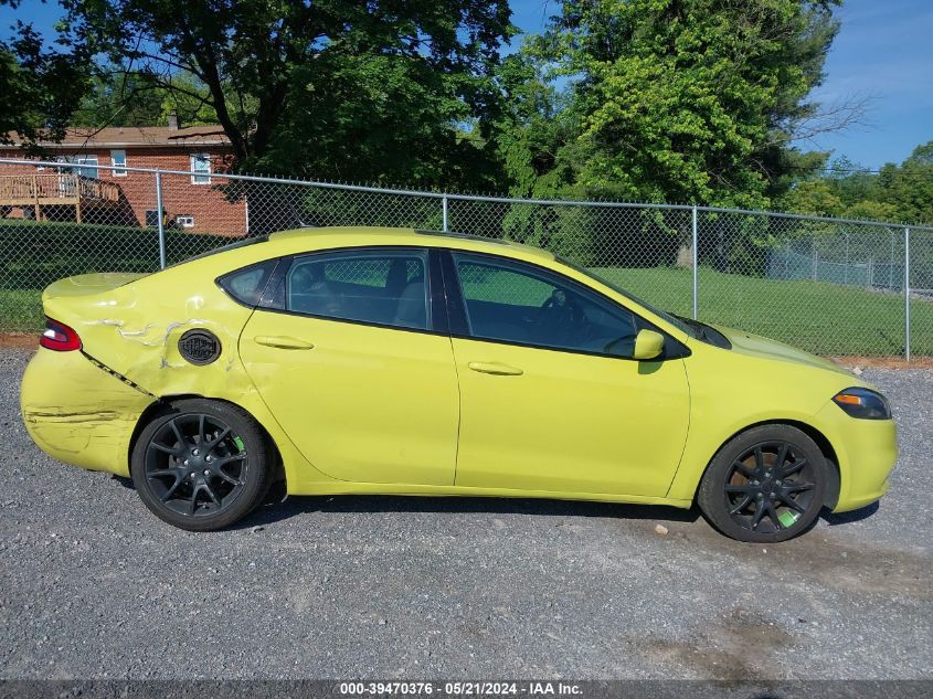 2013 Dodge Dart Rallye VIN: 1C3CDFBA4DD143725 Lot: 39470376