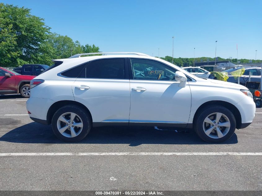 2011 Lexus Rx 350 VIN: 2T2BK1BA7BC116363 Lot: 39470381