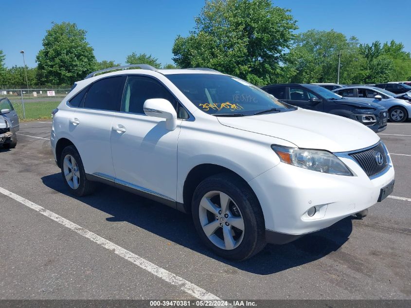 2011 Lexus Rx 350 VIN: 2T2BK1BA7BC116363 Lot: 39470381