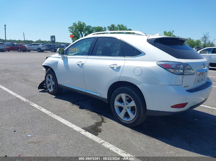 2011 Lexus Rx 350 VIN: 2T2BK1BA7BC116363 Lot: 39470381