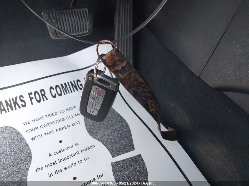 2013 Hyundai Sonata Se VIN: 5NPEC4AC2DH713827 Lot: 39470385