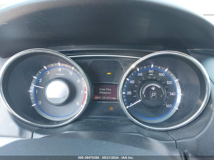 2013 Hyundai Sonata Se VIN: 5NPEC4AC2DH713827 Lot: 39470385