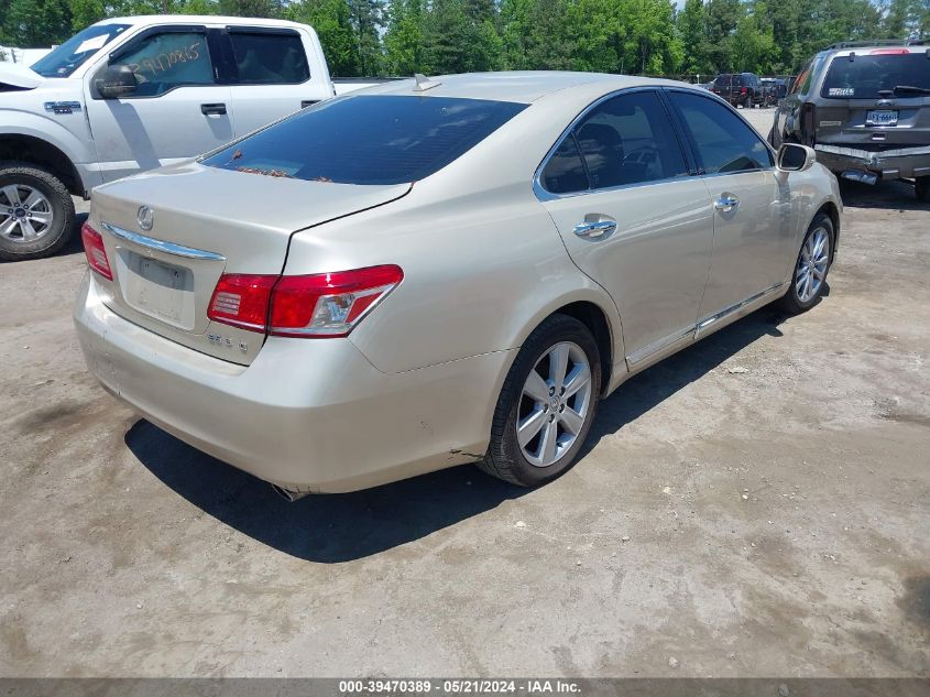 2011 Lexus Es 350 VIN: JTHBK1EG5B2448786 Lot: 39470389