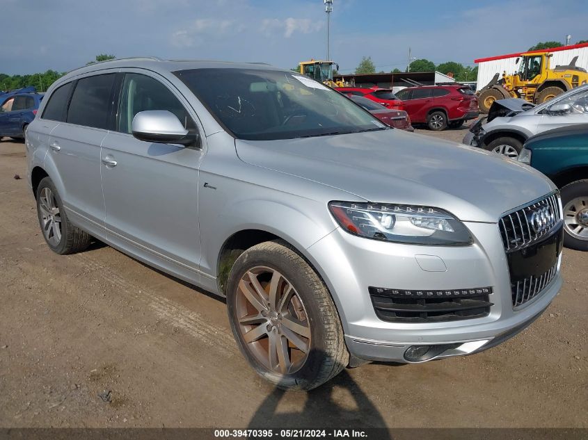 2015 Audi Q7 Premium Plus VIN: WA1LGAFE4FD010110 Lot: 39470395