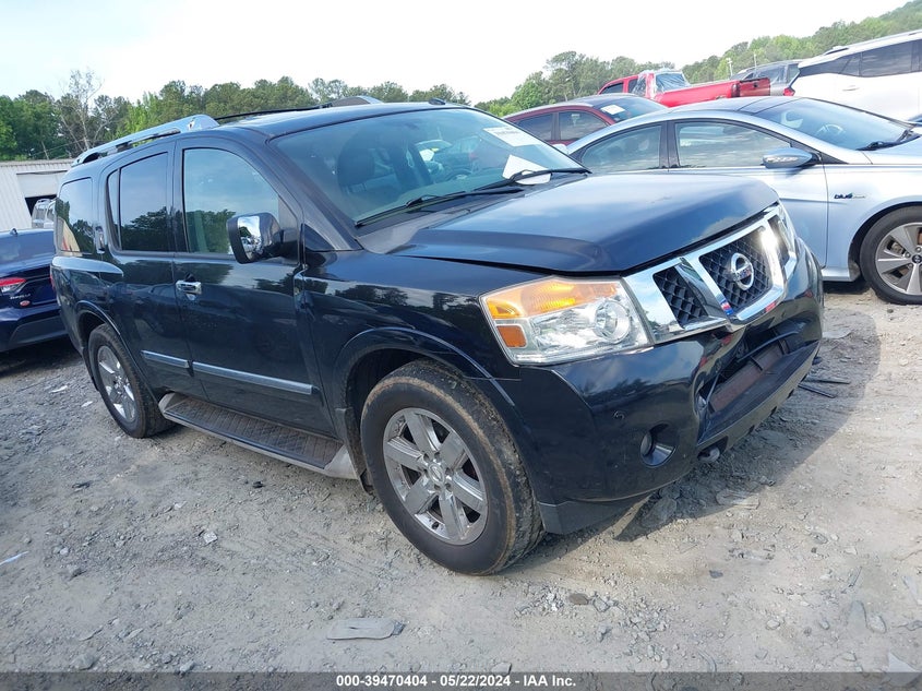 2012 Nissan Armada Platinum VIN: 5N1BA0NF2CN622492 Lot: 39470404