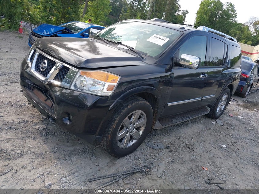 2012 Nissan Armada Platinum VIN: 5N1BA0NF2CN622492 Lot: 39470404
