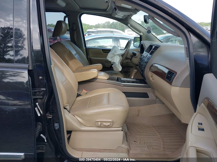 2012 Nissan Armada Platinum VIN: 5N1BA0NF2CN622492 Lot: 39470404