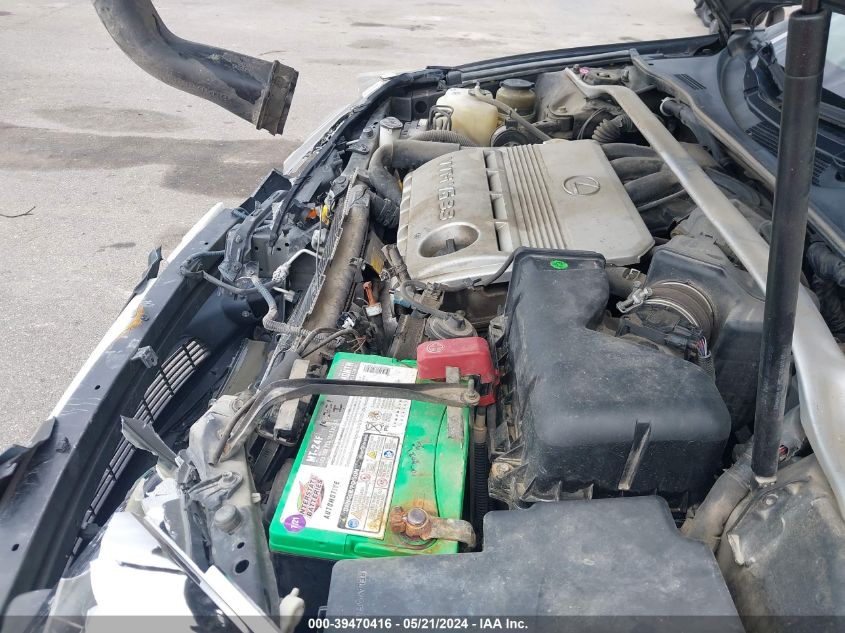 2004 Lexus Es 330 VIN: JTHBA30G445036382 Lot: 39470416