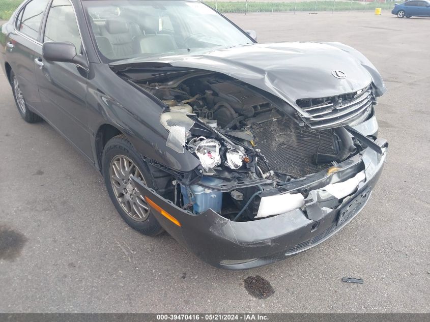 2004 Lexus Es 330 VIN: JTHBA30G445036382 Lot: 39470416