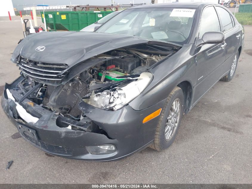 2004 Lexus Es 330 VIN: JTHBA30G445036382 Lot: 39470416