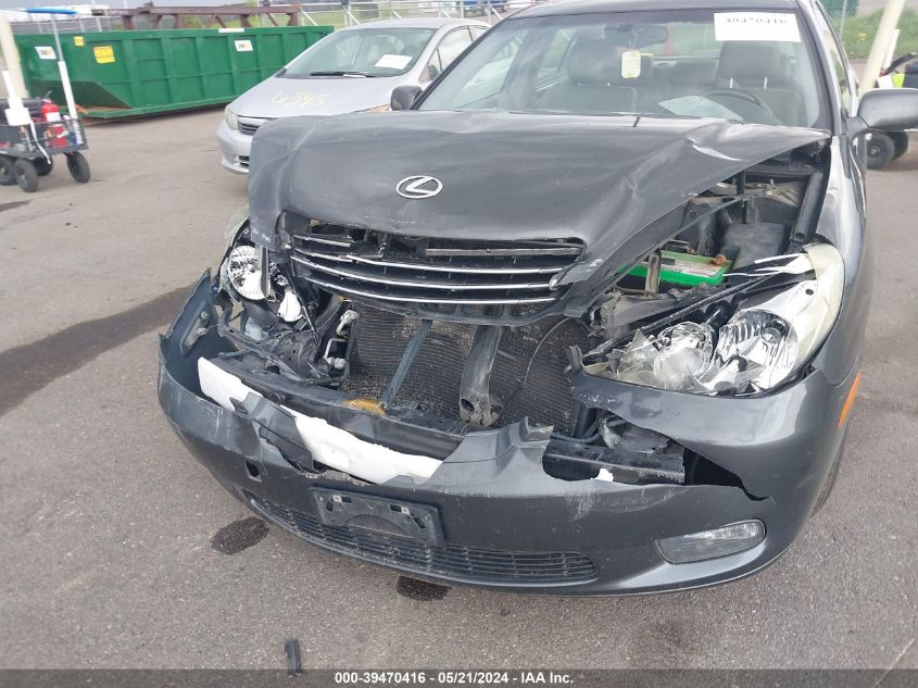 2004 Lexus Es 330 VIN: JTHBA30G445036382 Lot: 39470416