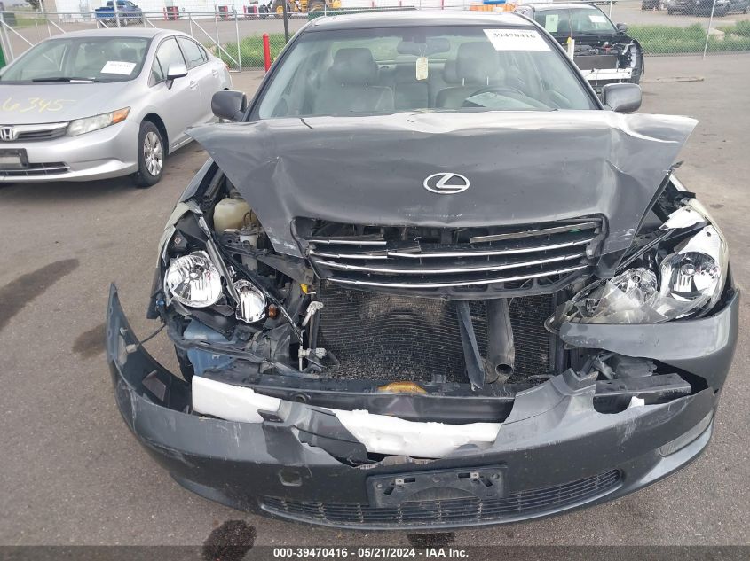 2004 Lexus Es 330 VIN: JTHBA30G445036382 Lot: 39470416