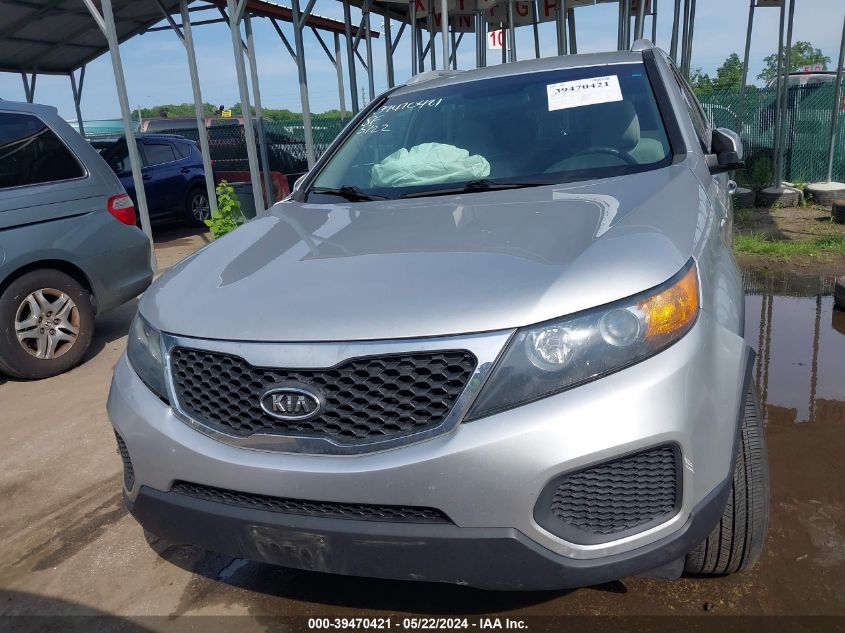 2013 Kia Sorento Lx V6 VIN: 5XYKTDA29DG348421 Lot: 39470421