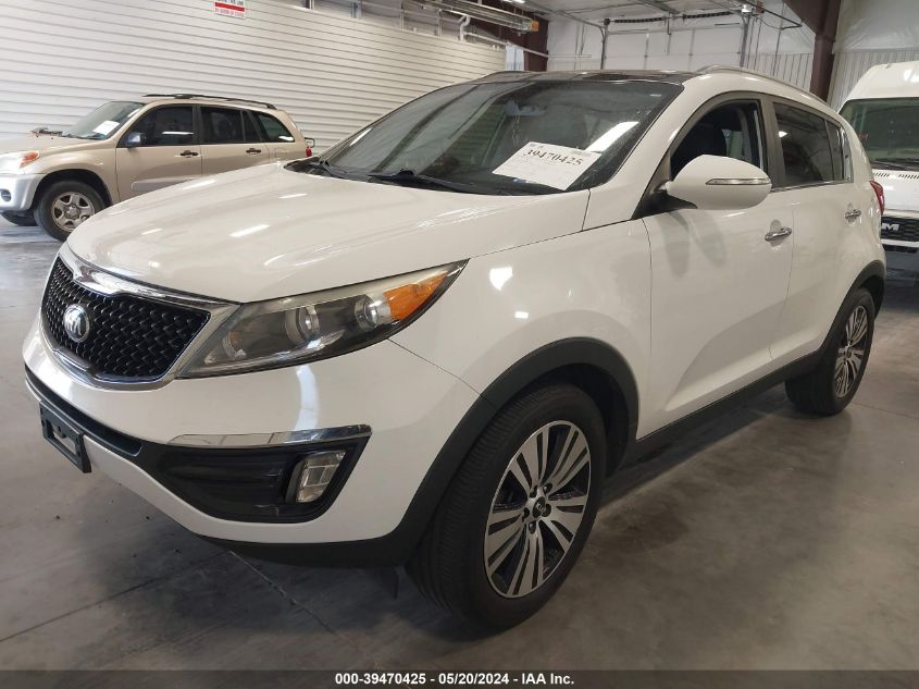 2014 Kia Sportage Ex VIN: KNDPC3AC1E7644220 Lot: 39470425