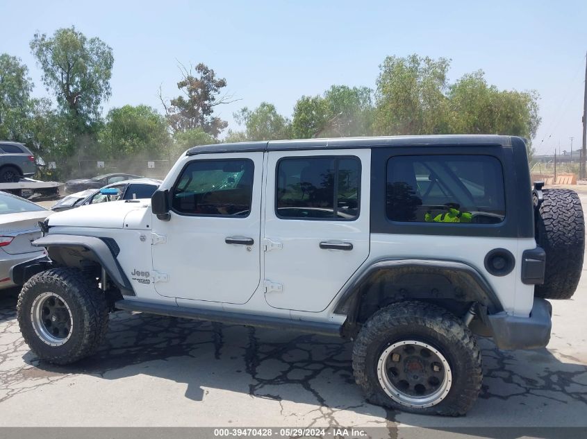 2018 Jeep Wrangler Unlimited Sport S 4X4 VIN: 1C4HJXDG5JW139278 Lot: 39470428