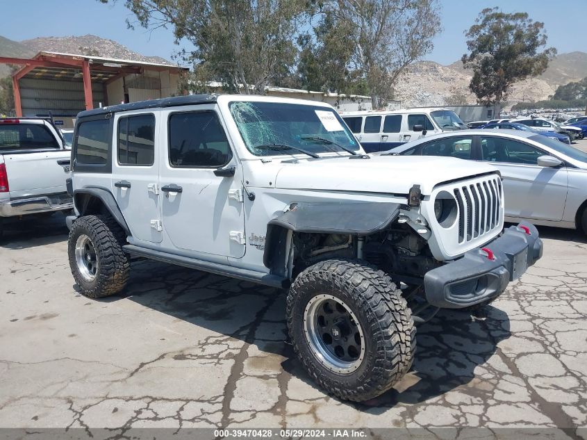 2018 Jeep Wrangler Unlimited Sport S 4X4 VIN: 1C4HJXDG5JW139278 Lot: 39470428