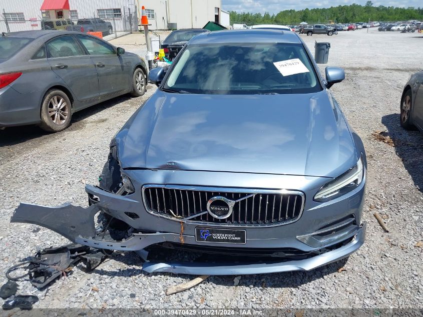 2017 Volvo S90 T6 Inscription VIN: YV1A22ML4H1001909 Lot: 39470429