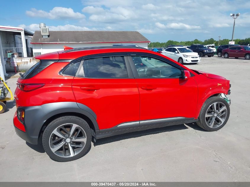 2019 Hyundai Kona Limited VIN: KM8K33A50KU196024 Lot: 39470437