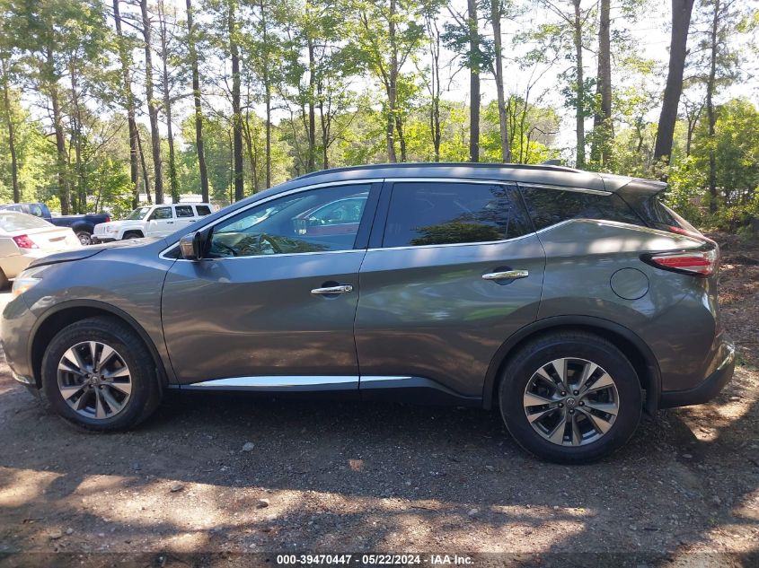 2017 Nissan Murano Sv VIN: 5N1AZ2MG9HN116238 Lot: 39470447