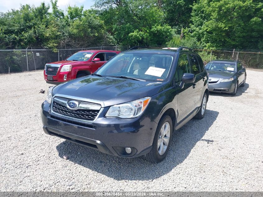 2014 Subaru Forester 2.5I Limited VIN: JF2SJAHC9EH445812 Lot: 39470454