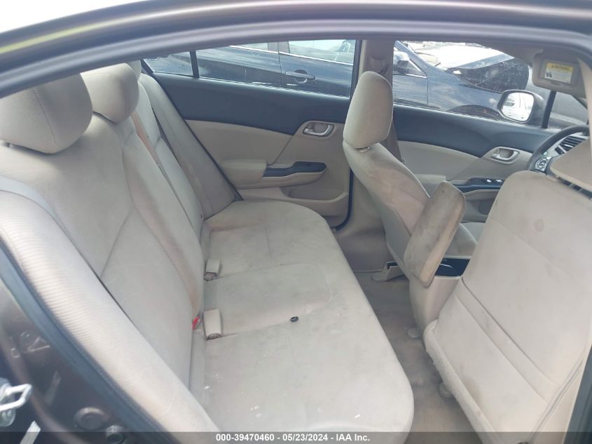 2012 Honda Civic Lx VIN: 2HGFB2F51CH596367 Lot: 39470460