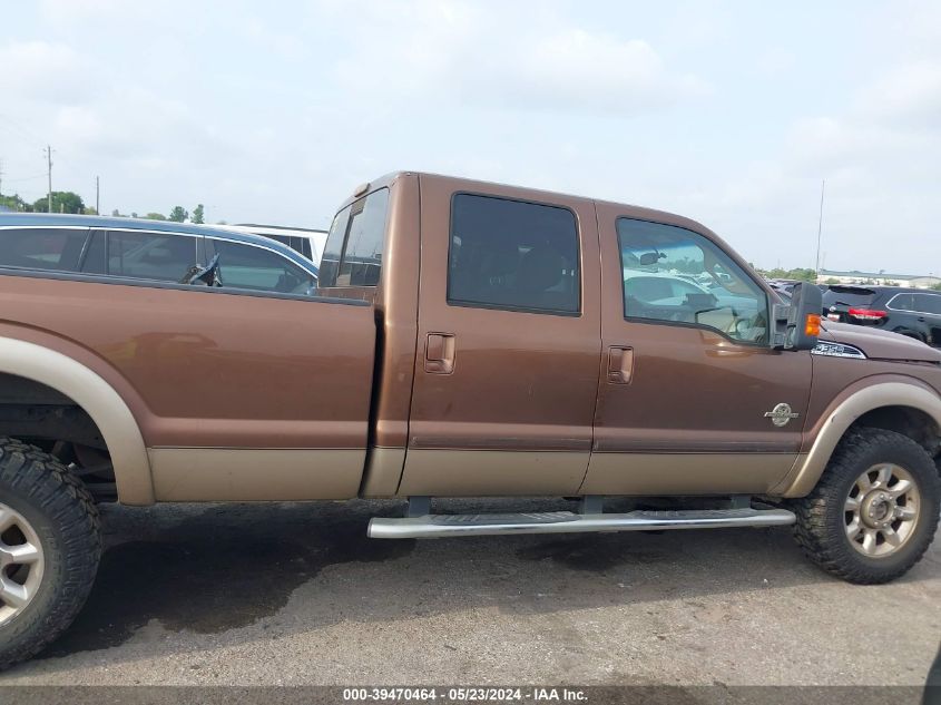 2011 Ford F-350 Lariat VIN: 1FT8W3BT6BEB30414 Lot: 39470464