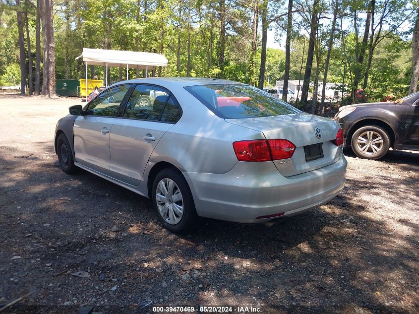 2012 Volkswagen Jetta 2.5L Se VIN: 3VWDP7AJ7CM363813 Lot: 39470469