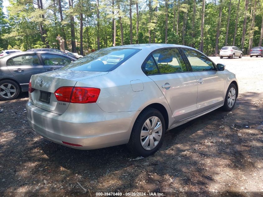 2012 Volkswagen Jetta 2.5L Se VIN: 3VWDP7AJ7CM363813 Lot: 39470469