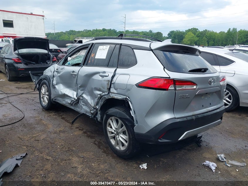 2022 Toyota Corolla Cross Le VIN: 7MUCAAAGXNV015952 Lot: 39470477
