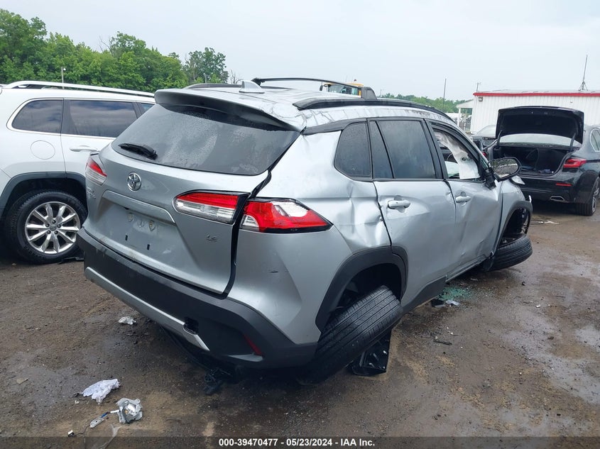 2022 Toyota Corolla Cross Le VIN: 7MUCAAAGXNV015952 Lot: 39470477