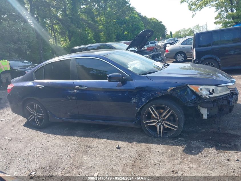 2017 Honda Accord Sport Se VIN: 1HGCR2F16HA288256 Lot: 39470479