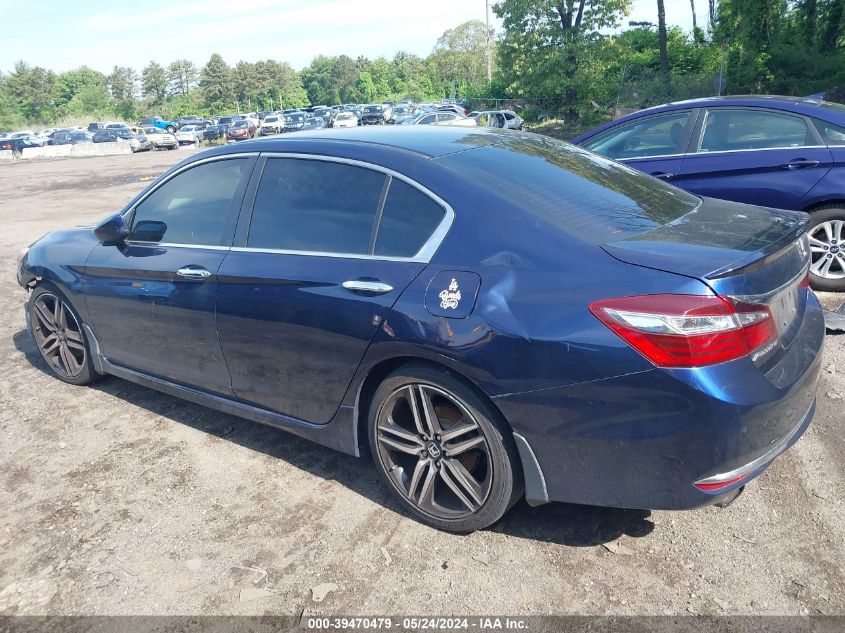 2017 Honda Accord Sport Se VIN: 1HGCR2F16HA288256 Lot: 39470479