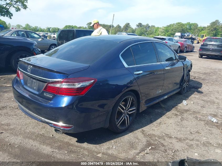 2017 Honda Accord Sport Se VIN: 1HGCR2F16HA288256 Lot: 39470479