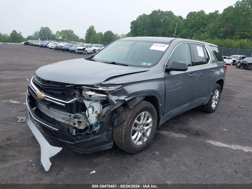 2018 Chevrolet Traverse Ls VIN: 1GNEVFKWXJJ193224 Lot: 39470481