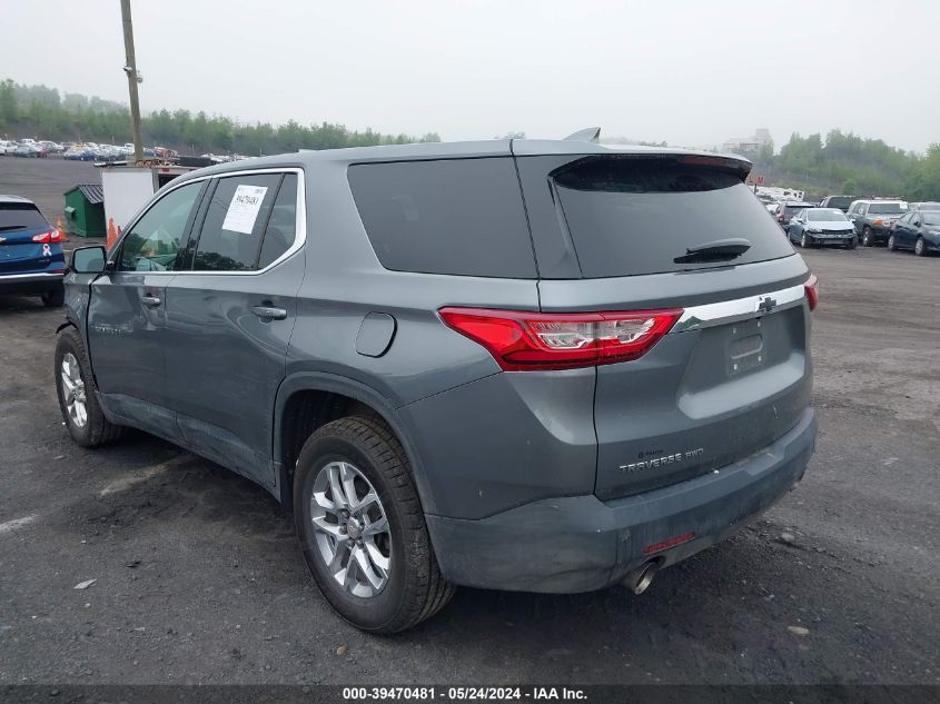 2018 Chevrolet Traverse Ls VIN: 1GNEVFKWXJJ193224 Lot: 39470481