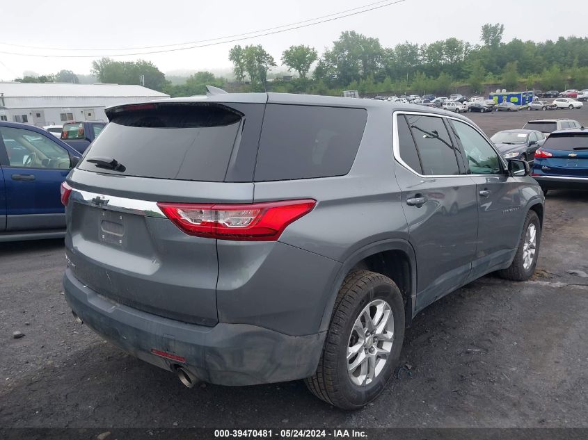 2018 Chevrolet Traverse Ls VIN: 1GNEVFKWXJJ193224 Lot: 39470481