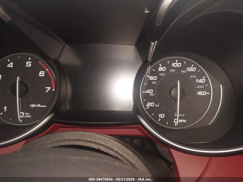 2018 Alfa Romeo Giulia Ti Sport Rwd VIN: ZARFAECN5J7572773 Lot: 39470504