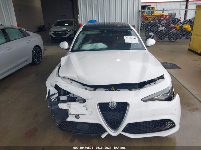 2018 Alfa Romeo Giulia Ti Sport Rwd VIN: ZARFAECN5J7572773 Lot: 39470504