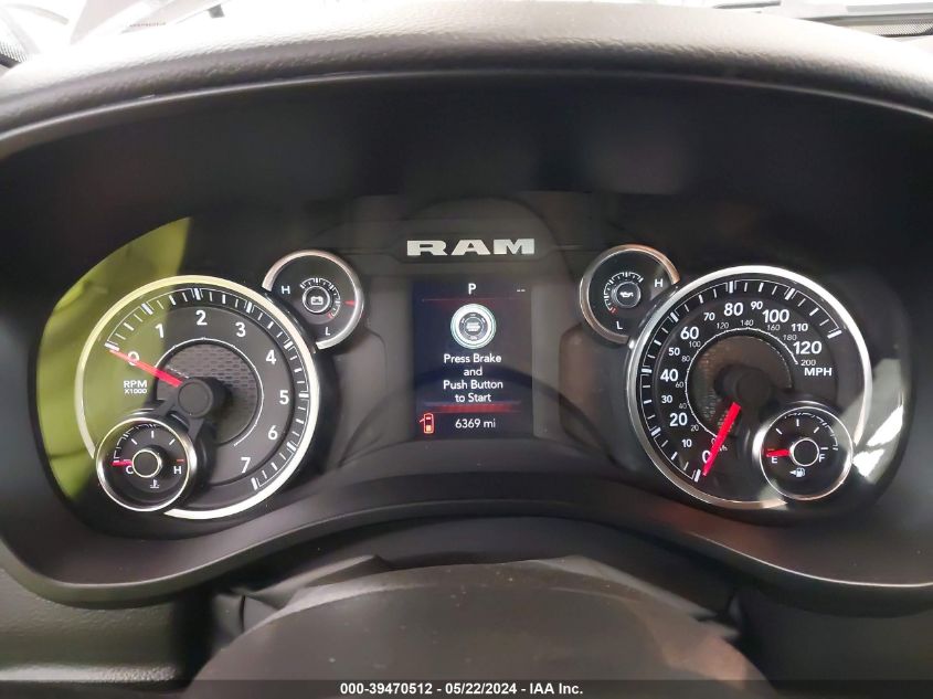 2023 Ram 1500 Big Horn 4X4 5'7 Box VIN: 1C6SRFFT2PN691877 Lot: 39470512