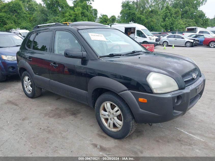 2007 Hyundai Tucson Limited/Se VIN: KM8JN12DX7U625211 Lot: 39470521