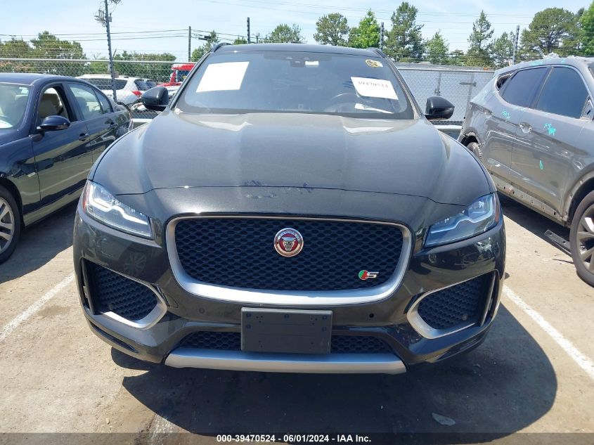 2018 Jaguar F-Pace S VIN: SADCM2FV4JA275404 Lot: 39470524