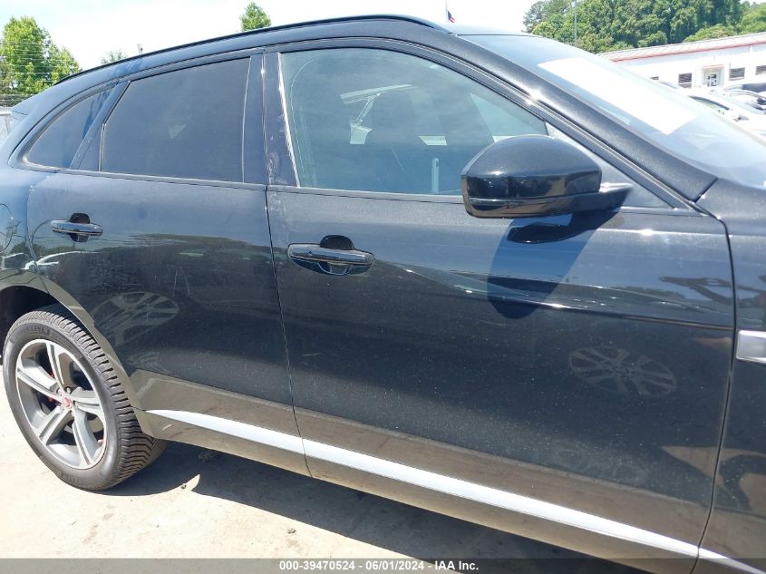 2018 Jaguar F-Pace S VIN: SADCM2FV4JA275404 Lot: 39470524