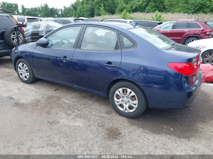 2010 Hyundai Elantra Gls VIN: KMHDU4AD7AU044226 Lot: 39470527